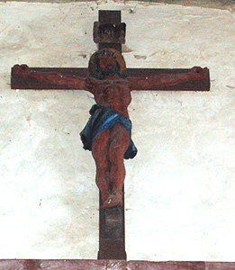 Crucifix above the chancel arch May 2011